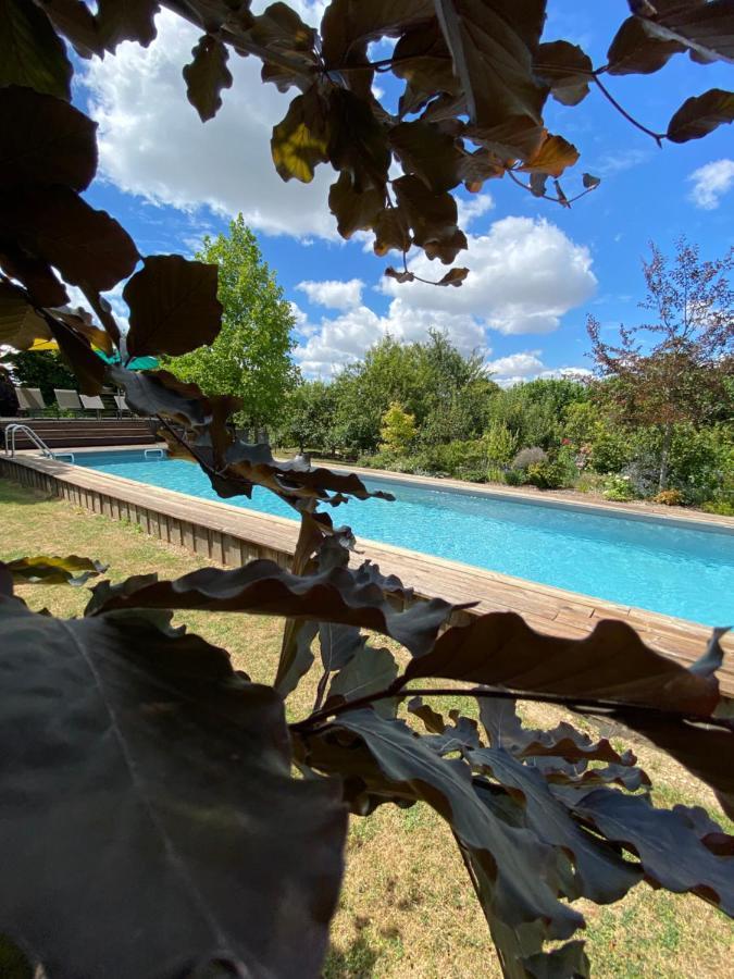 Bed and Breakfast L'Ecole Des Garcons Maigne Exterior foto